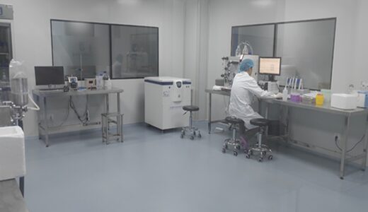 ZC Bioscience laboratory with technician at a bench